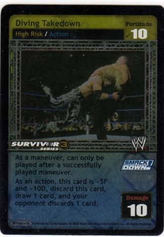 Diving Takedown (SS3) Foil